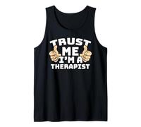 Trust Me I'm A Therapist Thumbs Up Job Tank Top