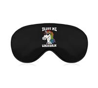 Trust Me I'm A Unicorn1 Eye Mask with Adjustable Strap for Men and Women Night Sleeping Travel Nap