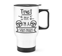 Trust Me I'm A Van Man Travel Mug Cup with Handle