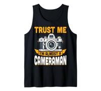 Trust Me I'm Almost a Cameraman - Future Photographer Gifts Tank Top
