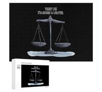 Trust Me I'm Almost A Lawyer Jigsaw Puzzles for Adult Family Activities Games Home Decor Puzzle 300 PCS