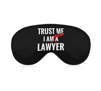 Trust Me I'm Almost A Lawyer Sleep Mask Night Cover Eye for Women Men BlockLight for Airplane Travel Nap Adjustable Strap