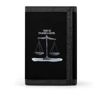 Trust Me I'm Almost A Lawyer Trifold Wallet Cute Card Slots Holder Clutch Purse Wallets for Men Women