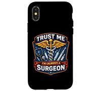 Trust Me I'm Almost A Surgeon Graduation New Surgery Doctor Case for iPhone X/XS