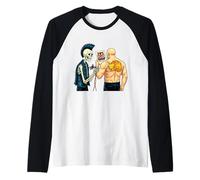 Trust Me I'm an Artist Skeleton Ginger Cat Meme Funny Tattoo Raglan Baseball Tee