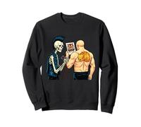 Trust Me I'm an Artist Skeleton Ginger Cat Meme Funny Tattoo Sweatshirt