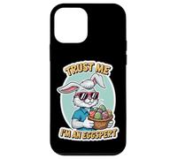 Trust Me I'm An Eggspert Funny Easter Bunny Rabbit Egg Hunt Case for iPhone 12 mini