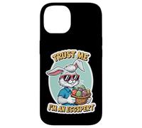 Trust Me I'm An Eggspert Funny Easter Bunny Rabbit Egg Hunt Case for iPhone 14
