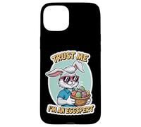Trust Me I'm An Eggspert Funny Easter Bunny Rabbit Egg Hunt Case for iPhone 15 Plus
