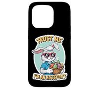 Trust Me I'm An Eggspert Funny Easter Bunny Rabbit Egg Hunt Case for iPhone 15 Pro