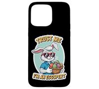 Trust Me I'm An Eggspert Funny Easter Bunny Rabbit Egg Hunt Case for iPhone 15 Pro Max
