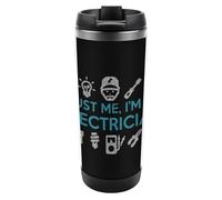 Trust Me I'm an Electrician Stainless Steel Tumbler Travel Mug Insulated Coffee Cup Water Bottle