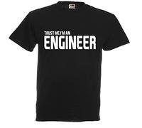 Trust me I'm an ENGINEER funny gift Premium T shirt present idea A4 (Adult Large)