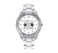 Trust Me I'm an Engineer Men's Watches Stainless Steel Watch Strap Analog Quartz Watch Business Wristwatches