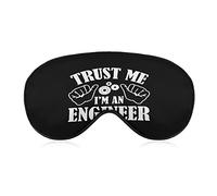Trust Me I'm an Engineer Sleeping Eye Mask Eye Shade with Adjustable Strap Blindfold for Airplane Travel