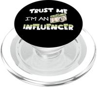 Trust me I'm an influencer funny social media fan sarcastic PopSockets PopGrip for MagSafe