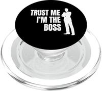 Trust Me I'm The Boss Leader Manager PopSockets PopGrip for MagSafe