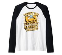 Trust Me the Evidence Already Talked Detective Raglan Baseball Tee