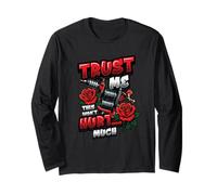 Trust Me This Wont Hurt Funny Tattoo Artist Long Sleeve T-Shirt