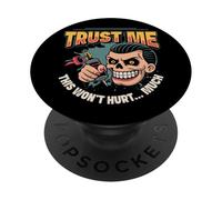 Trust Me This Wont Hurt Funny Tattoo Artist PopSockets Adhesive PopGrip