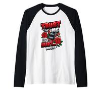 Trust Me This Wont Hurt Funny Tattoo Artist Raglan Baseball Tee