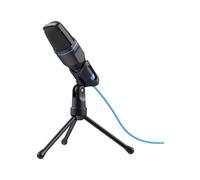 Trust Mico PC Microphone 3.5mm Jack / USB Black Blue (TRMICOBPC)