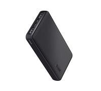 Trust Mobile Primo Power Bank Fast Charging 15,000 mAh, Sustainable Portable Charger USB-C, Battery Pack Made with Recycled Materials, Phone Charger for iPhone, iPad, Samsung, Xiaomi, Tablet - Black