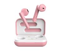 Trust Mobile Primo Touch Bluetooth Wireless Earphones, In Ear Headphones, On-trend Design, Up to 10 Hours Playtime, Built-in Microphone, TWS, Earbuds for Android, Chrome OS, iOS, Windows, Pink