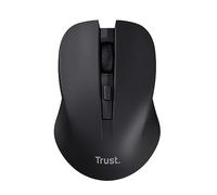 Trust Mydo Silent Wireless Mouse, 82% Recycled Plastics, 1000-1800 DPI, Storable USB Receiver, RF 2.4GHz, For Left and Right Hand Users, Quiet Optical Computer Mouse for PC, Laptop, Mac - Black