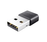 Trust Myna Bluetooth 5 Adapter, Up to 3 Mbps Transfer Speed, 10m Wireless Range, Low Energy Mode, USB Dongle for PC, Laptop - Black