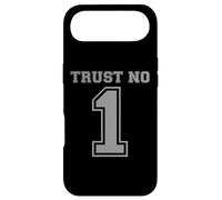 TRUST NO 1 Front AND Back Graphics Cool Cautious Bold Case for iPhone Air