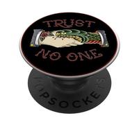 Trust No One - American Traditional Tattoo PopSockets Adhesive PopGrip