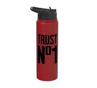 Trust No One Graphic Tees - Cool Motivational Graphic Quotes Stainless Steel Insulated Water Bottle