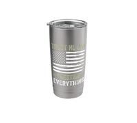 Trust No One Question Everything Stainless Steel Insulated Tumbler