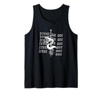 Trust No One Snake - Aesthetic Edgy Streetwear Tank Top