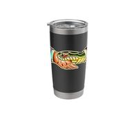 Trust No One Snake Bite Handshake Tattoo Flash Stainless Steel Insulated Tumbler