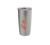 Trust no one, Trust no one Devil's Hand with Rose Stainless Steel Insulated Tumbler