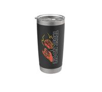 Trust no one, Trust no one Devil's Hand with Rose Stainless Steel Insulated Tumbler