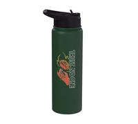 Trust no one, Trust no one Devil's Hand with Rose Stainless Steel Insulated Water Bottle