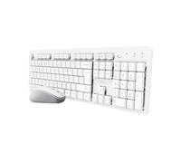 Trust Ody II Spanish Layout (QWERTY) Wireless Keyboard and Mouse Set, White