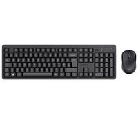 Trust Ody II Silent Wireless Keyboard and Mouse Deskset Black, Black