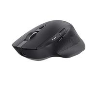 Trust Ozaa+ Multidevice Wireless Mouse Bluetooth + 2.4GHz, Programmable Silent Mouse, Side Scroll Wheel, 60% Recycled Plastics, Rechargeable Bluetooth Mouse for Laptop PC Computer Mac - Black