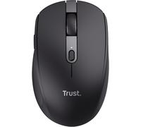 Trust Ozaa Silent Wireless Mouse Bluetooth + 2.4GHz, Compact Multidevice Mouse