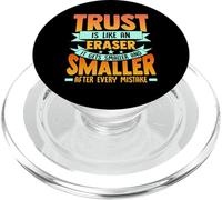 Trust Positivity Design For Encouragement - Like An Eraser PopSockets PopGrip for MagSafe