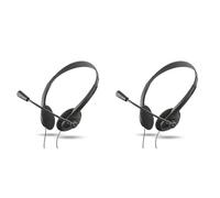 Trust Primo Chat Headset for PC and Laptop, Black (Pack of 2)