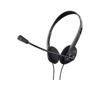 Trust Primo Chat Headset Wired In-ear for Calls / Music Black (TRPRIMOH)