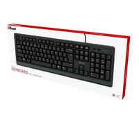 Trust Primo keyboard Universal USB QWERTY UK English Black