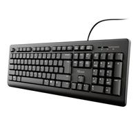 Trust Primo keyboard USB German Black