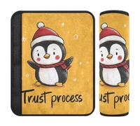 Trust Process Penguin 2 Pack Shoulder pad for Strap, Release Stress to Your Neck and Shoulders, car Belt Cover for Bag