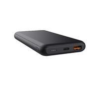 Trust Redoh 10000mAh 20W Fast Charging Power Bank, PD 18W USB-C, QC 3.0 USB, 50% Recycled Plastics, Cable Included, Portable Charger Battery Pack for iPhone, iPad, Samsung, Xiaomi, Tablet - Black
